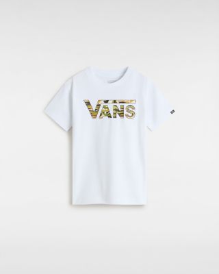 Vans Kleine Kinder Classic Logo-t-shirt (2-8 Jahre) (weiß) Little Kids Weiß
