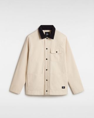 Vans best sale jacket white