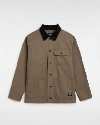 Mens vans khaki av edict jacket best sale