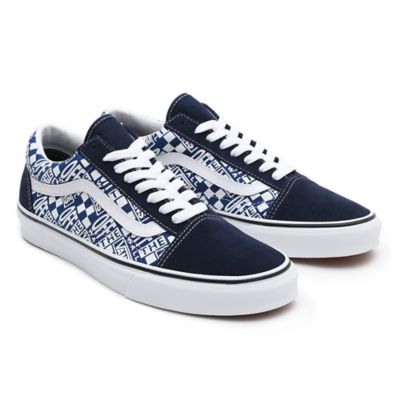 Off The Wall Old Skool Shoes | Blue, Navy | Vans