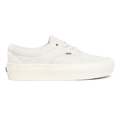 Animal Era Platform Shoes | White | Vans