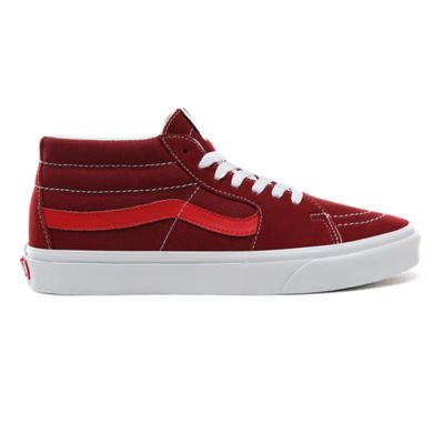 Chaussures Retro Sport Sk8-Mid | Rouge 