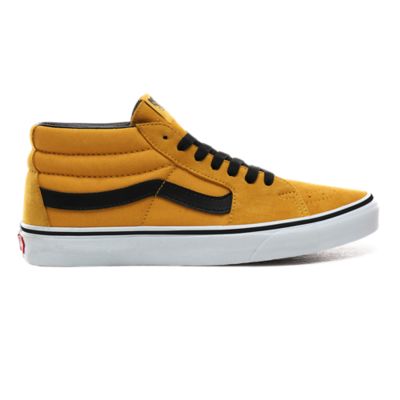 vans mid yellow