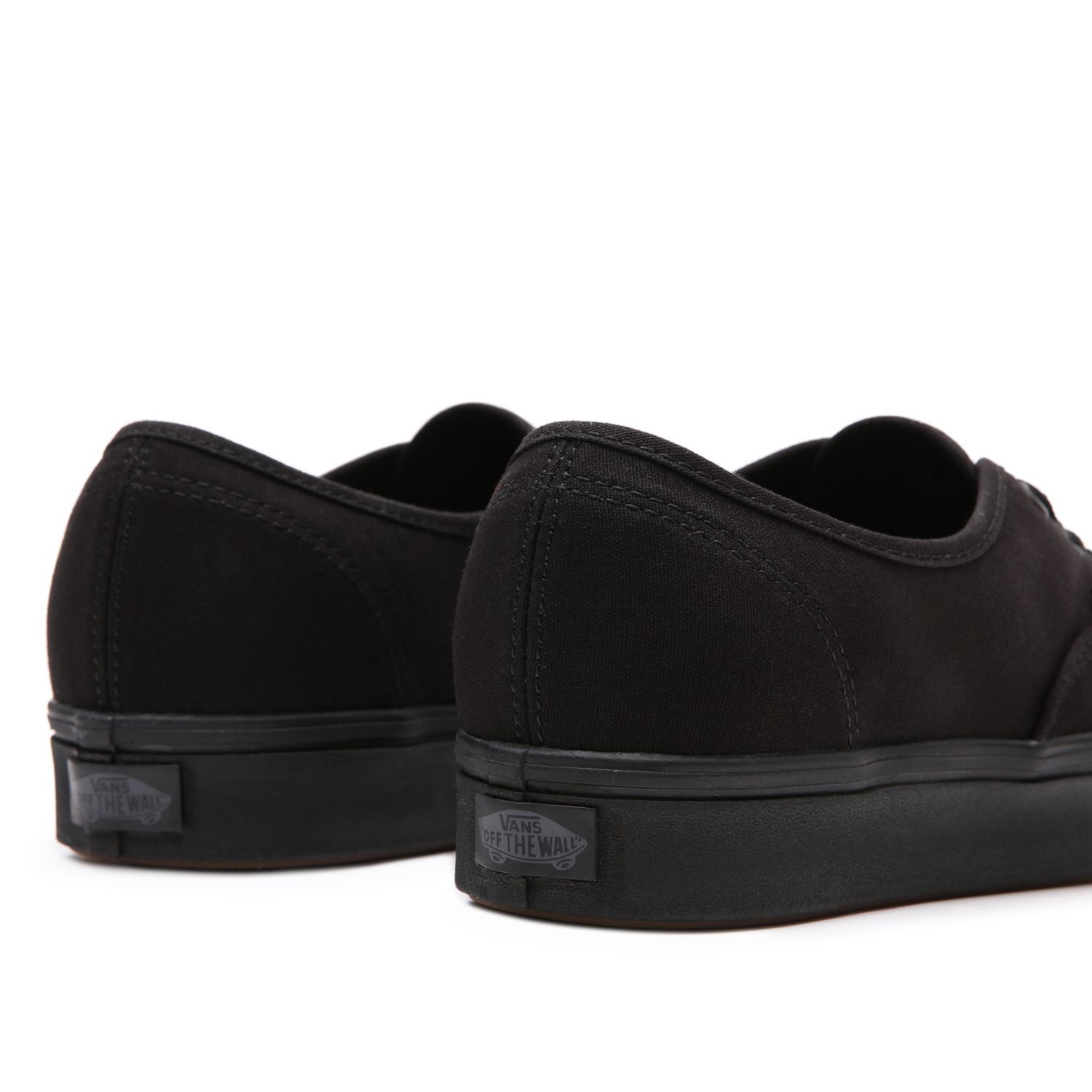 Vans authentic hot sale black outsole