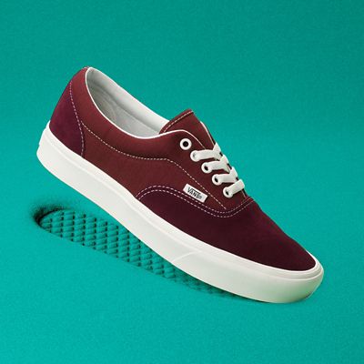 vans comfycush red