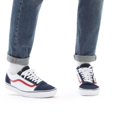 Tri color best sale vans shoes