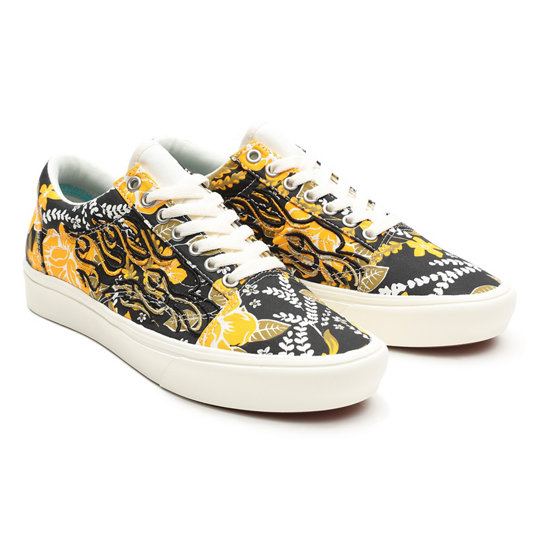 Flame Embroidery ComfyCush Old Skool Schuhe | Vans