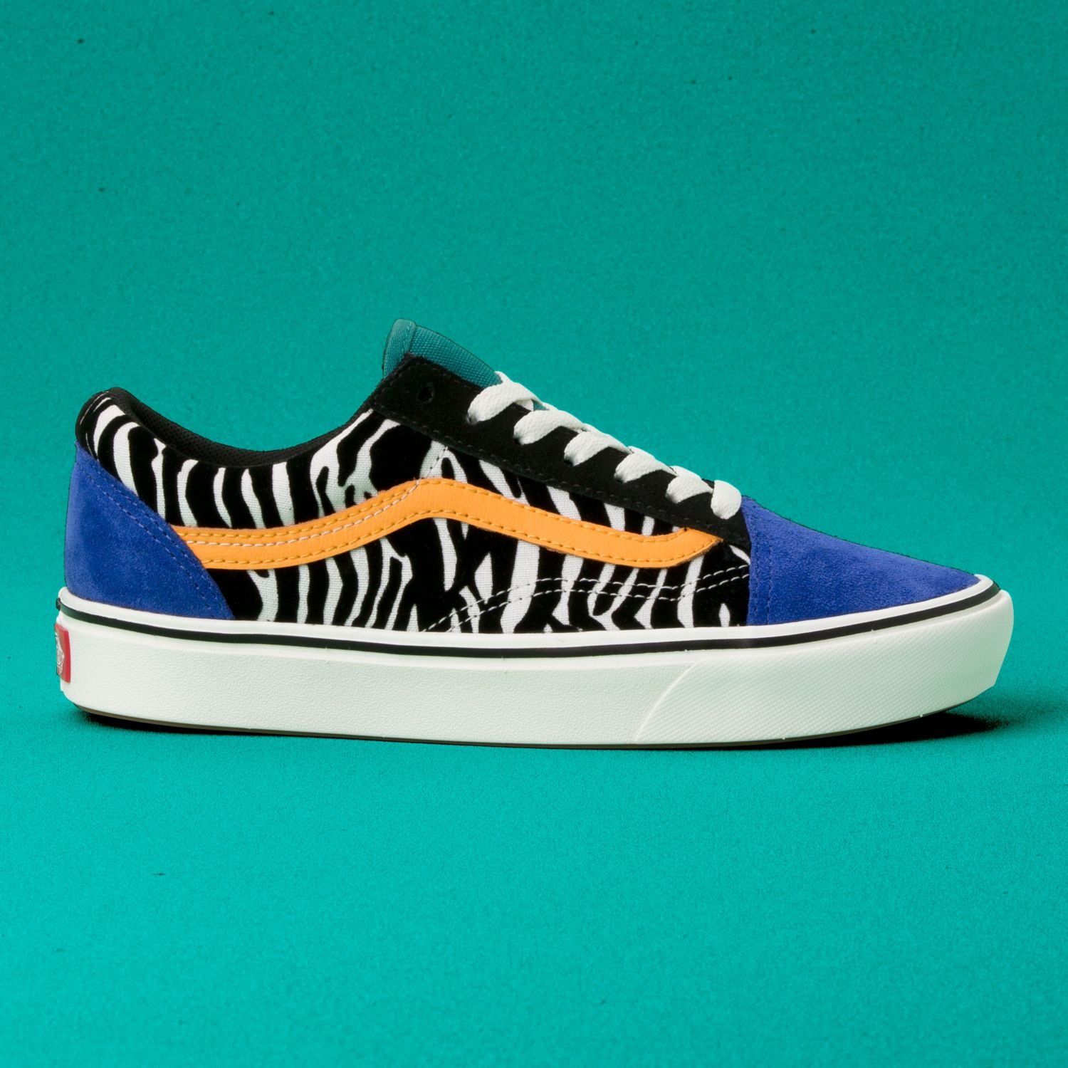 Zapatillas top vans zebra