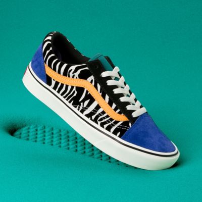 Zebra ComfyCush Old Skool Schuhe | Multicolour | Vans