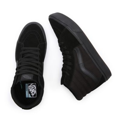 Mens vans black 2025 sk8-hi mountain edition trainers