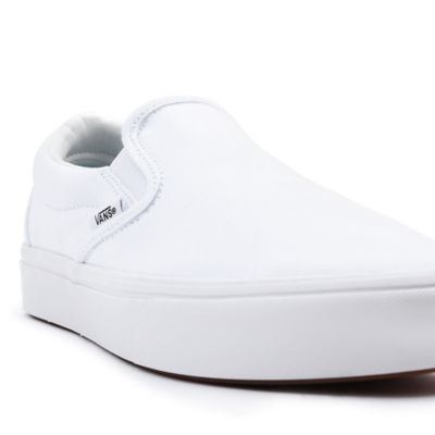 White slip store on vans men