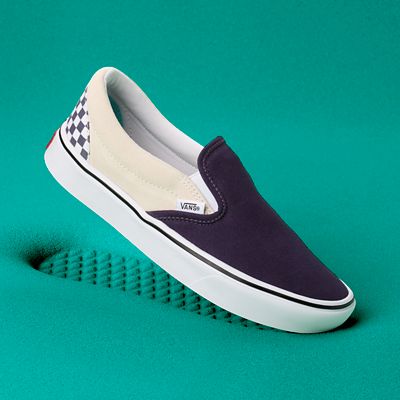 Checkerboard Comfycush Shoes | Purple |