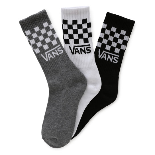 Kids Classic Check Socks (3 pairs) | Vans