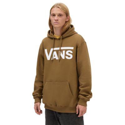 Olive green vans on sale hoodie