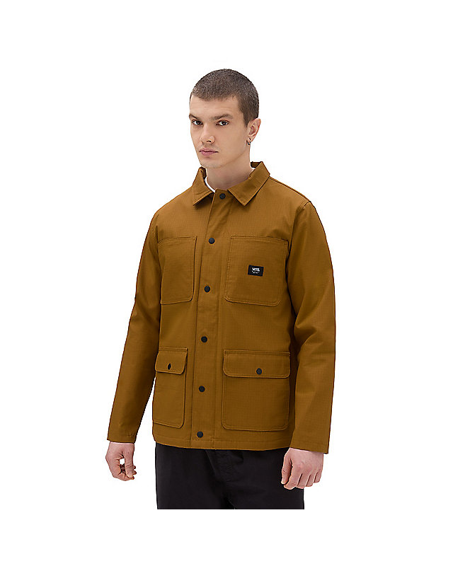 Drill Chore Coat Lined Jacket 1