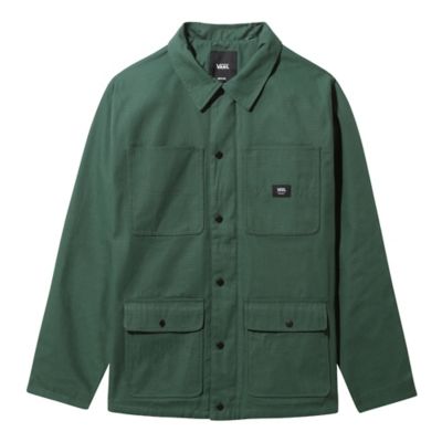 Drill Chore Coat Lined | Green | Vans