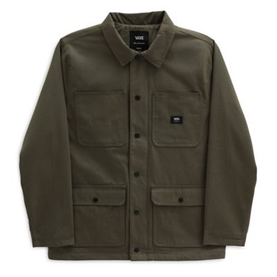 Ripstop Drill Chore Coat Lined | Green 