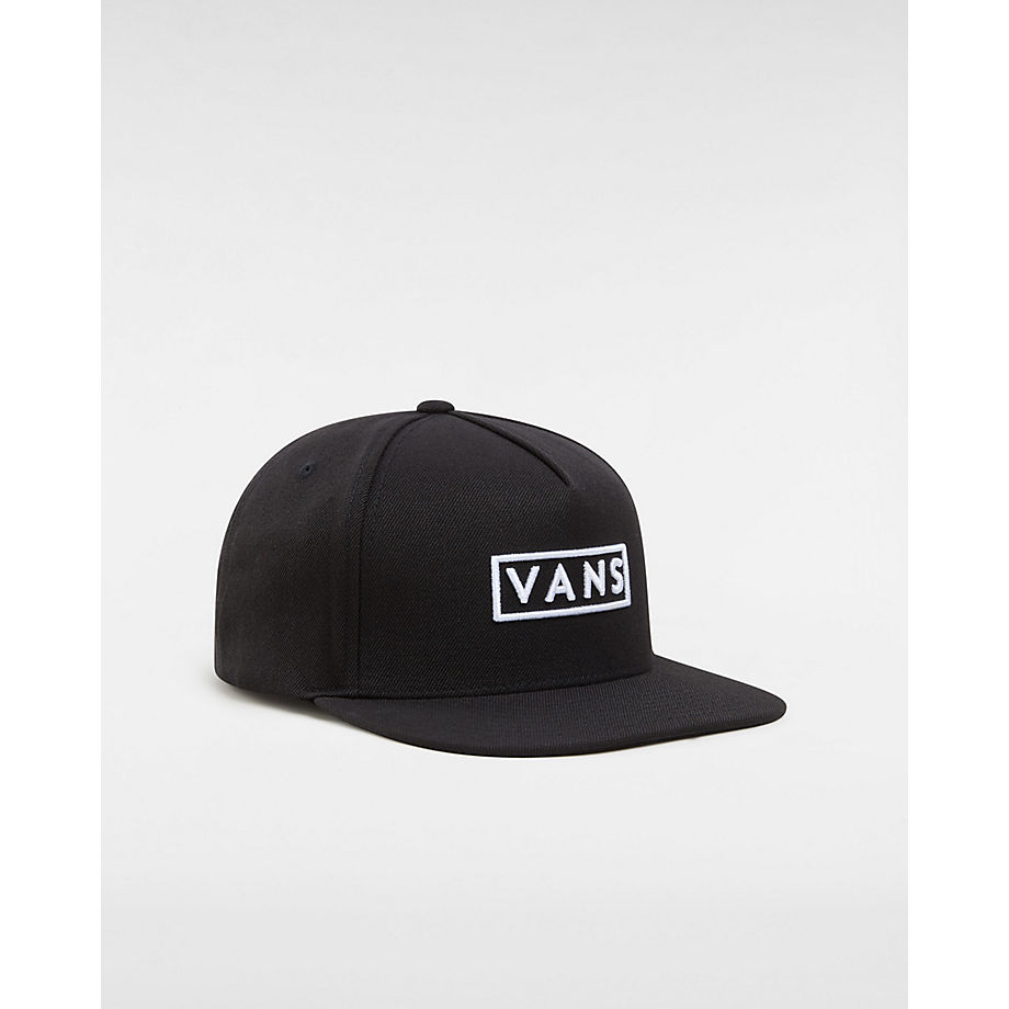 Vans Easy Box Snapback Hat (black) Men Black