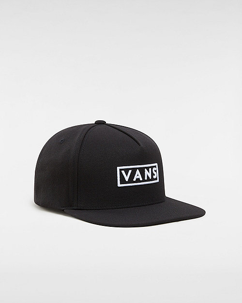 Vans Easy Box Snapback Hat (black) Unisex Black