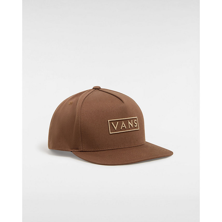 Vans Easy Box Snapback Hat (coffee Liqueur) Men