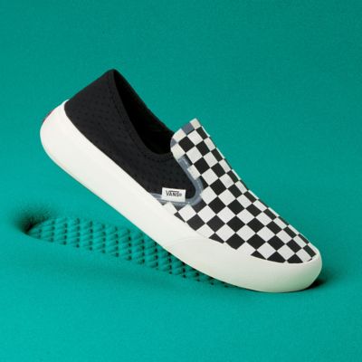 vans checkerboard teal