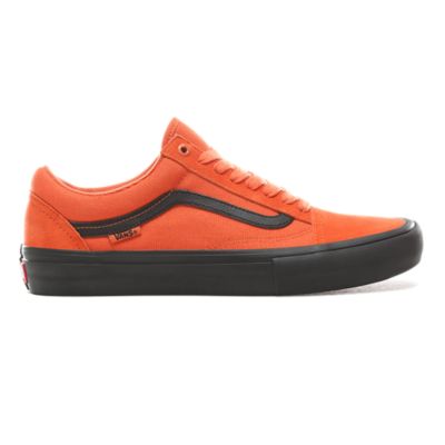 orange black vans