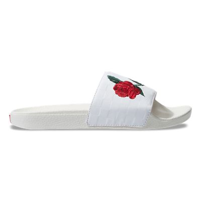 vans slides rose