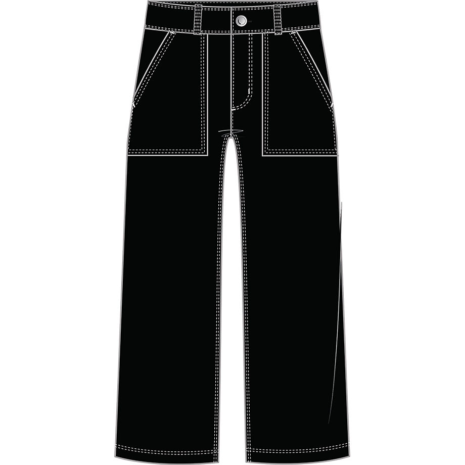 VANS Pantalon In The Know (black) Femme Noir, Taille 24