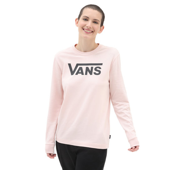 Flying V Classic Long Sleeve Boyfriend T-shirt | Vans