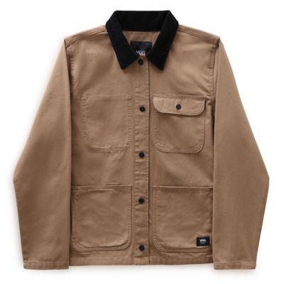 Vans jacket store womens Brown