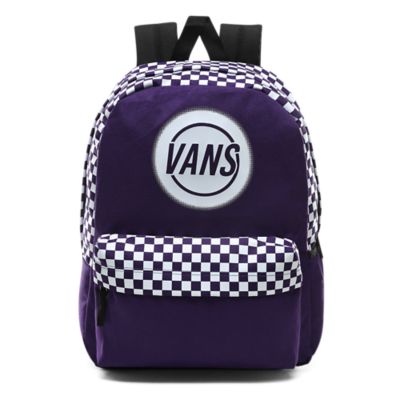 purple vans bag