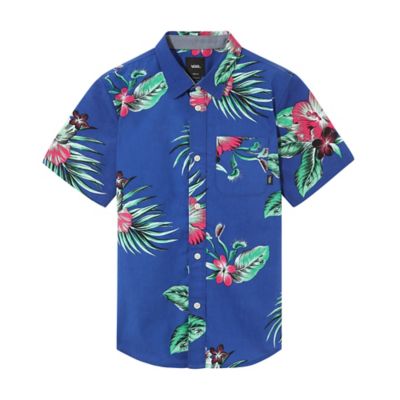 Boys Trap Floral Short Sleeve Shirt (8-14+ years) | Vans | Official Store