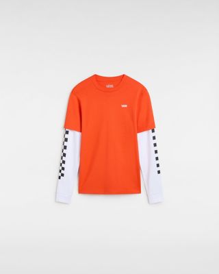 Long Check Twofer Tee voor kinderen (8-14 jaar) | Vans