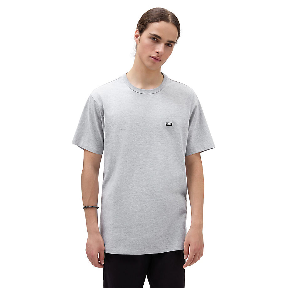 Vans Off The Wall Classic T-shirt (athletic Heather) Men Grey