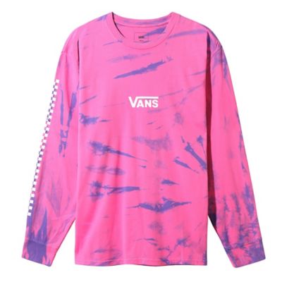 pink long sleeve vans shirt