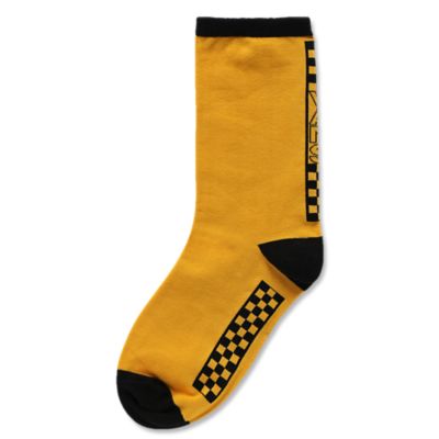 Ticker Socks (1 pair) | Yellow | Vans