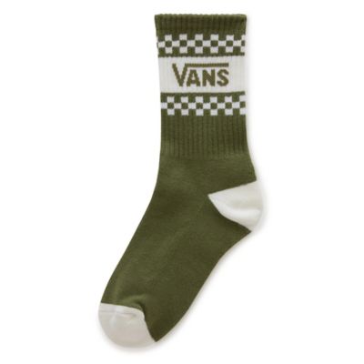 Girl Gang Crew Socks (1 Pair) | Green | Vans