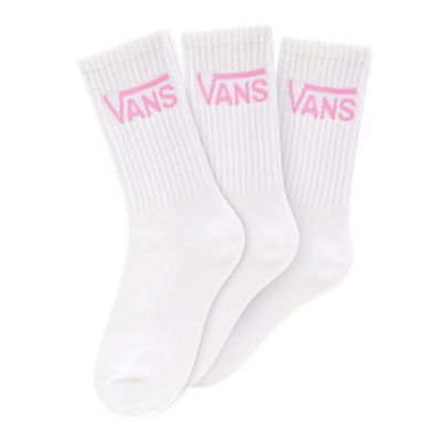 Classic Crew Women Socks (3 pairs) | White | Vans