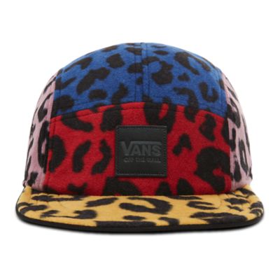 Fejlfri Infrarød beskytte Leopard Patchwork Camper Hat | Multicolour | Vans
