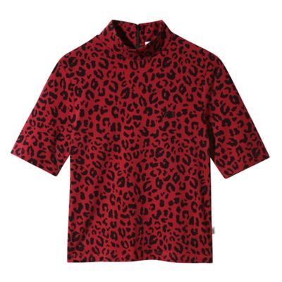 vans leopard red