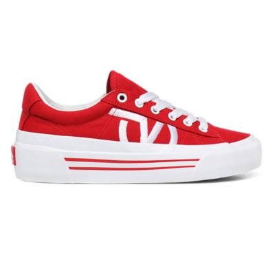 Canvas Sid NI Shoes | Red | Vans