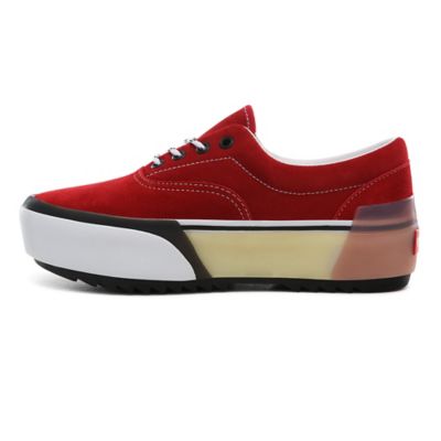 Vans era stacked color best sale block sneakers