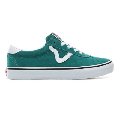 vans verte daim