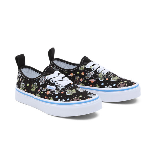 Kids Glow Cosmic Zoo Authentic Elastic Lace Shoes (4-8 years) | Vans