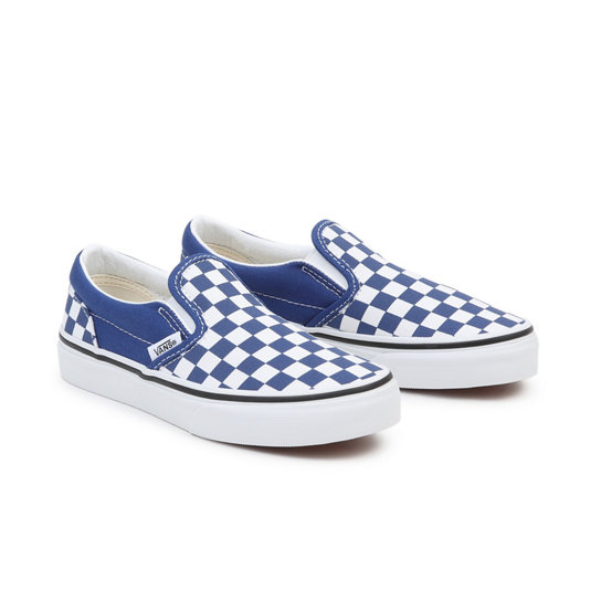 Zapatillas de niños Checkerboard Classic Slip-On (4-8 años) | Vans