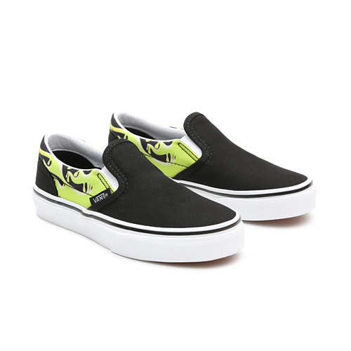Kids+Slime+Flame+Classic+Slip-On+Shoes+%284-8+years%29