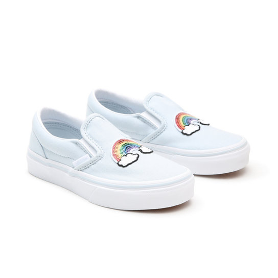 Kids Sequin Patch Classic Slip-On Shoes (4-8 years) | Vans