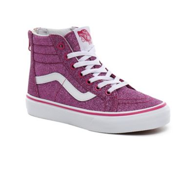 Vans sk8 hot sale hi glitter