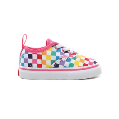 kids checkerboard authentic elastic lace
