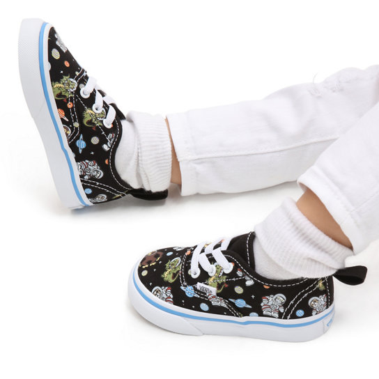 Chaussures Glow Cosmic Zoo Authentic à lacets élastiques Bébé (1-4 ans) | Vans